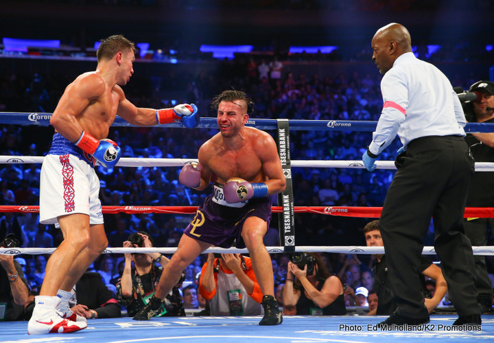 Golovkin: "The winner of Cotto-Canelo for sure will be next, I want all the belts"