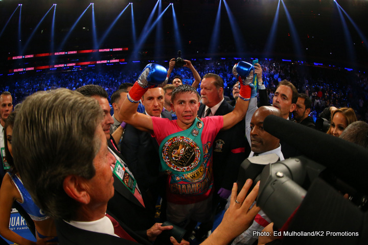 Golovkin won’t negotiate with Canelo on weight