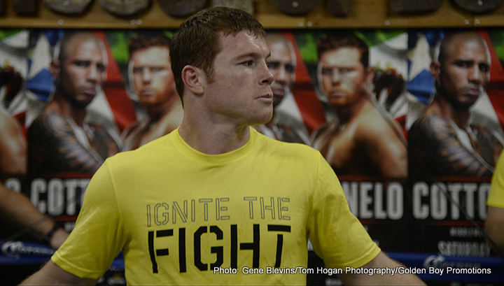 Canelo Alvarez vs Julio Cesar Chavez set for May 6- HBO Pay-Per-View