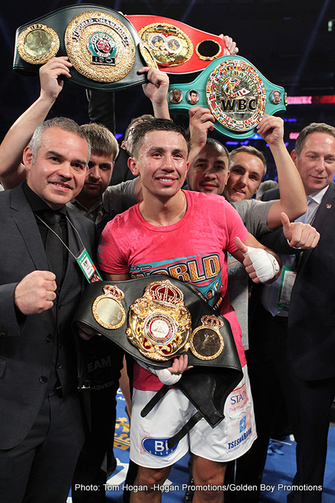 Golovkin vs. Tureano Johnson in the works for 4/23