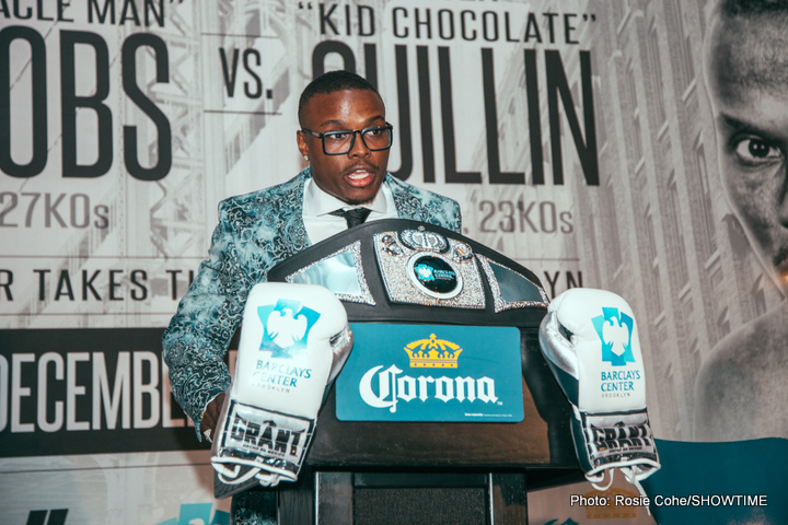 Quillin: 'Here to Win' Against Daniel Jacobs