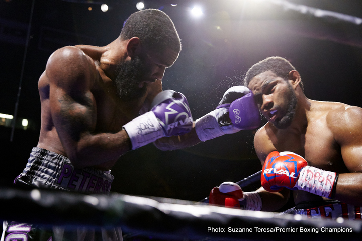 Francisco Santana faces Felix Diaz on 4/27 Felix Diaz Francisco Santana Press Room