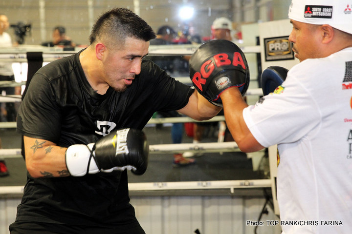 'Rios Back in the Gym Already & Will Fight Again!' says Robert Garcia