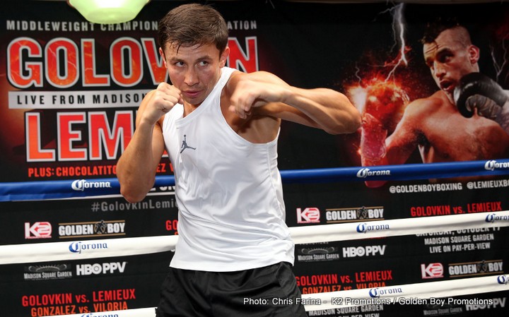Golovkin: Lemieux is acting like a star