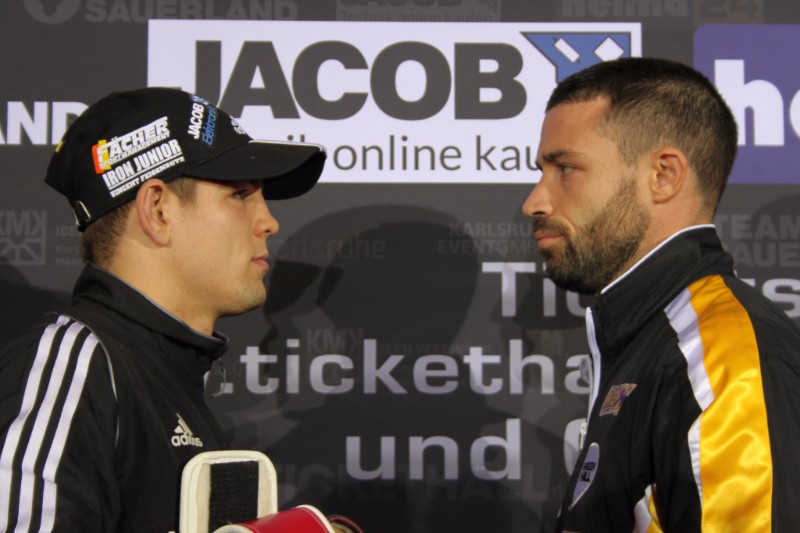 Feigenbutz vs De Carolis Weigh-in Results and Video