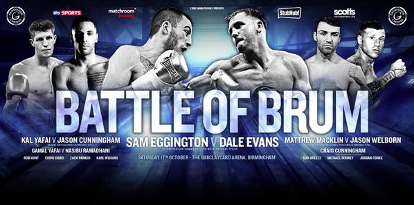 Eggington Seeking to Send Message to Gavin With Big Win Tonight