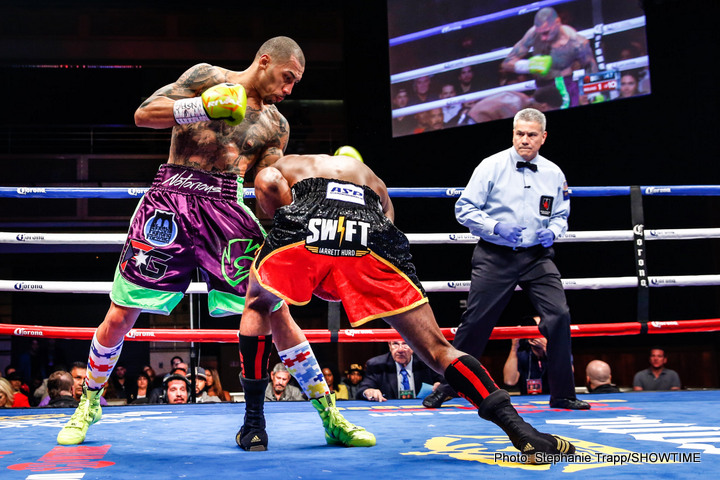 Jarrett Hurd beats Frank Galarza; Stiverne decisions Rossy