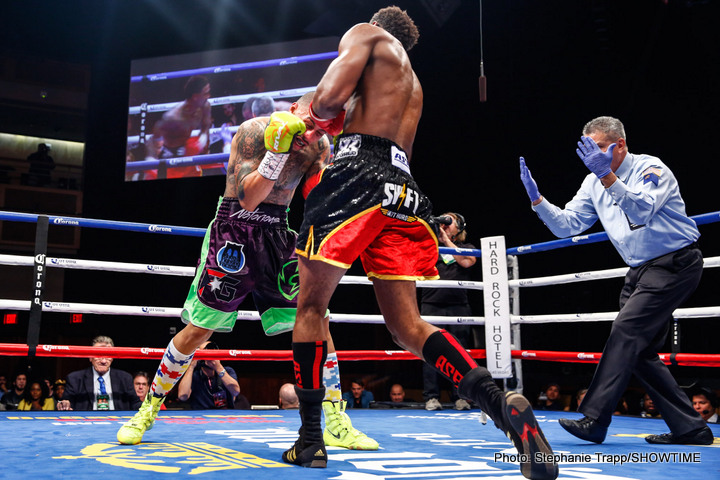 Jarrett Hurd beats Frank Galarza; Stiverne decisions Rossy