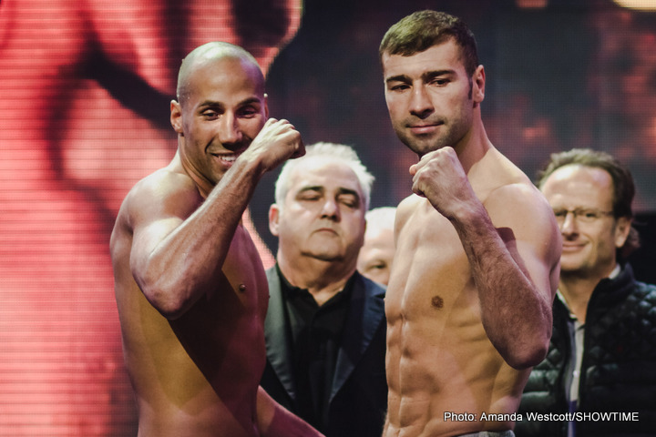 1-Weigh in-0004 (James Degale and Lucian Bute)
