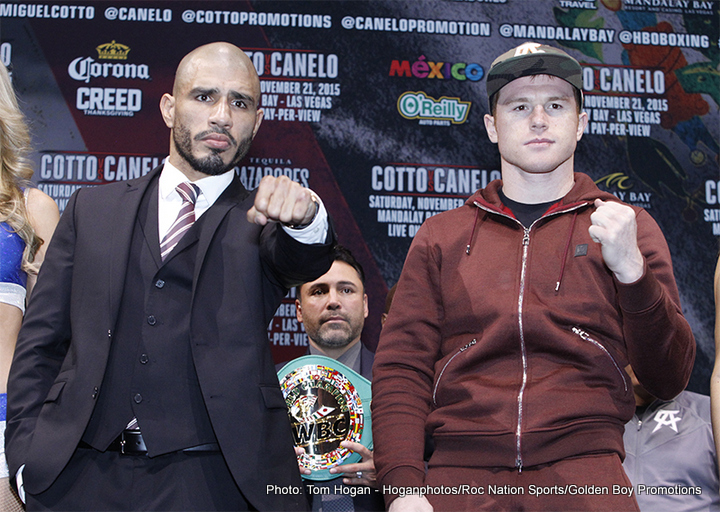 Miguel Cotto and Canelo Alvarez Final Press Conference Quotes