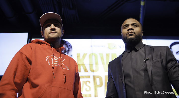 Kovalev-Pascal II Presser Recap; Pascal calls Kovalev a racist