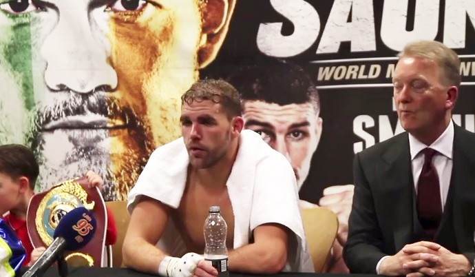 Billy Joe Saunders teases, says he has a “mega-fight, against the best of the best” all but done for this year