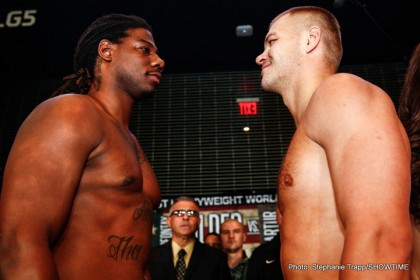 Photo: 1-MARTIN VS GLAZKOV-WEIGH IN-01152015-9691 1-MARTIN VS GLAZKOV-WEIGH IN-01152015-9691