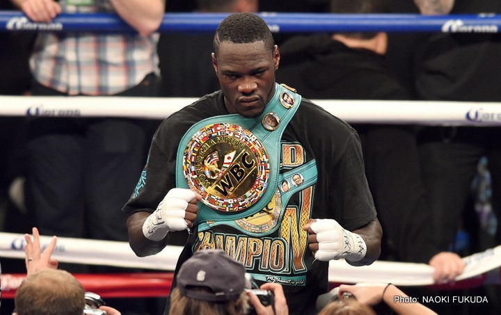 Deontay Wilder: Once I’ve got Povetkin out of the way, I am looking forward to fighting Fury