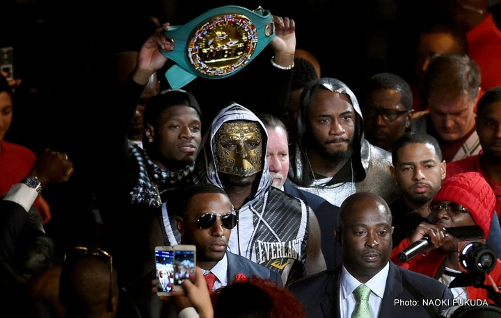 Deontay Wilder sees Charles Martin-Anthony Joshua fight as “50-50 - too close to call”