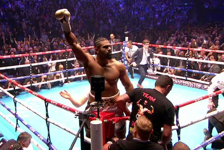 David Haye obliterates Mark De Mori in 1st round TKO