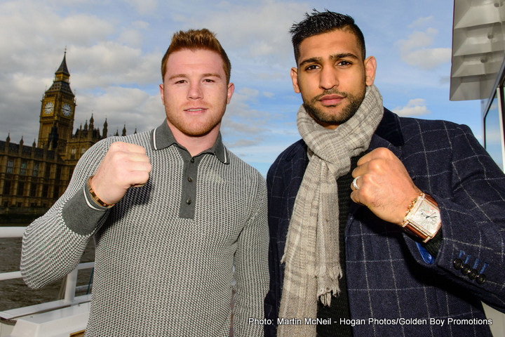 Canelo-Khan televised on HBO PPV on 5/7