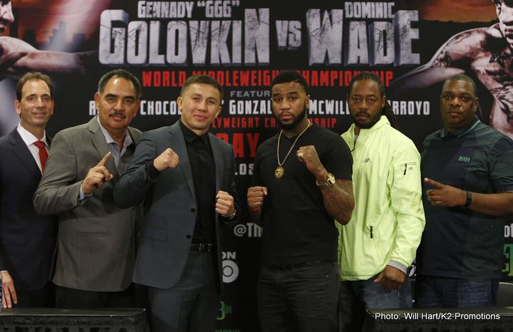 Golovkin-Wade tickets selling fast