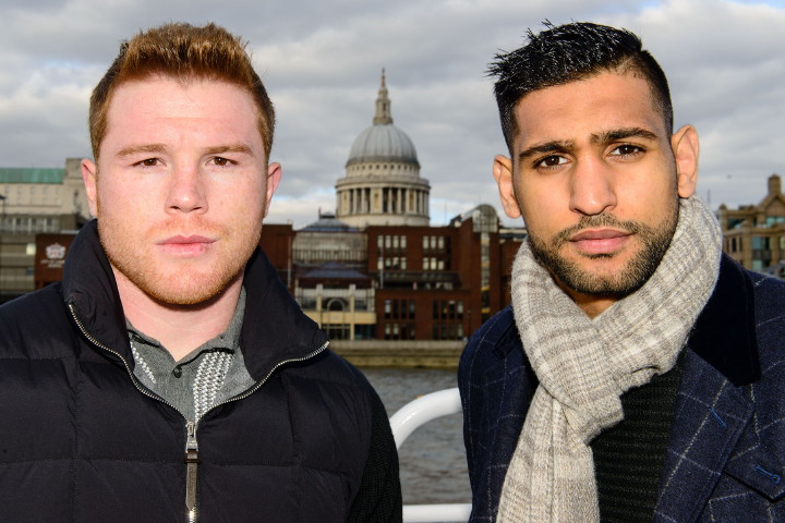 Canelo-Khan press conference on Monday in London, UK