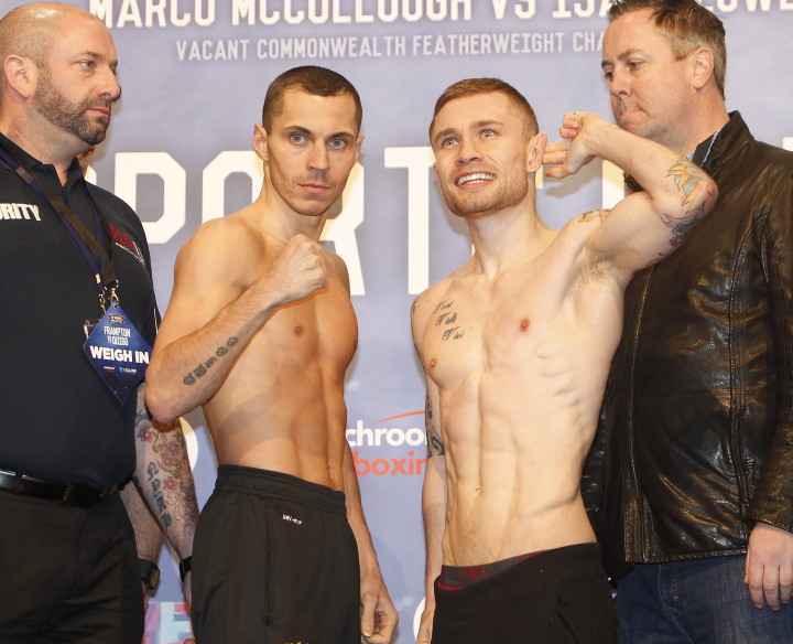 Frampton-Quigg: pre-fight tensions ensure both sides are warned about their conduct ahead of tonight’s big fight