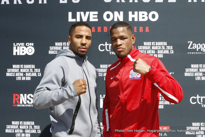 Andre Ward vs Sullivan Barrera: Final Quotes
