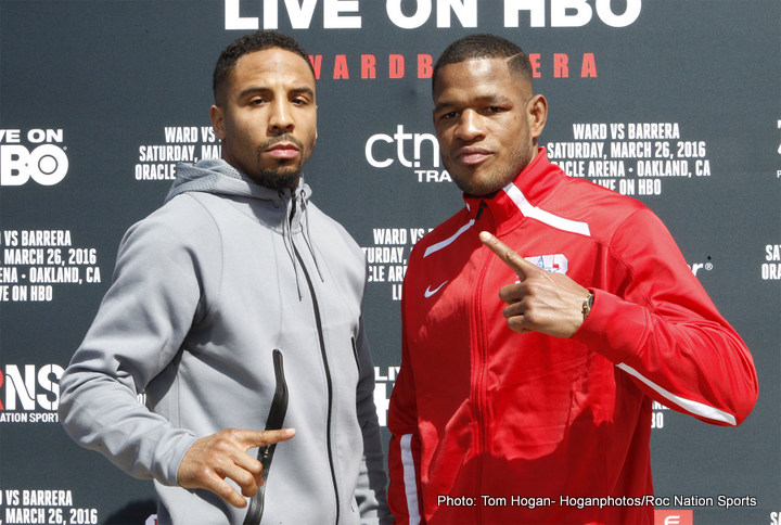 Andre Ward vs Sullivan Barrera: Final Quotes