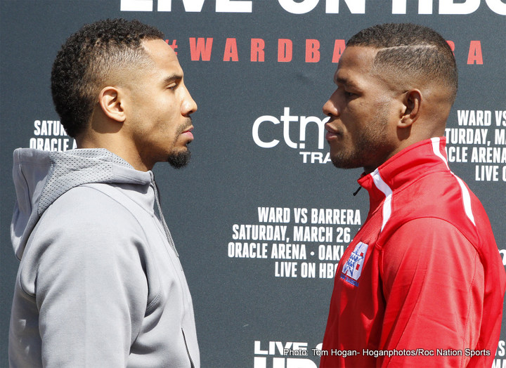 Andre Ward vs Sullivan Barrera: Final Quotes