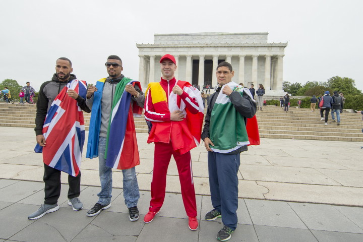 Badou - Bute & DeGale - Medina in Washington, DC Badou Jack James DeGale Lucian Bute Rogelio Medina Boxing News
