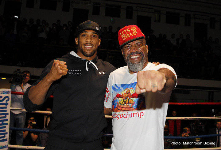 Anthony Joshua Interview, Videos, Photos