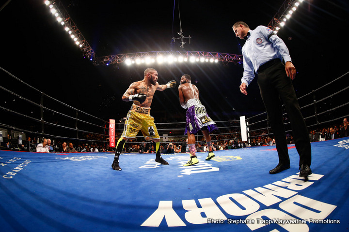 Broner beats Theophane, then calls out Mayweather