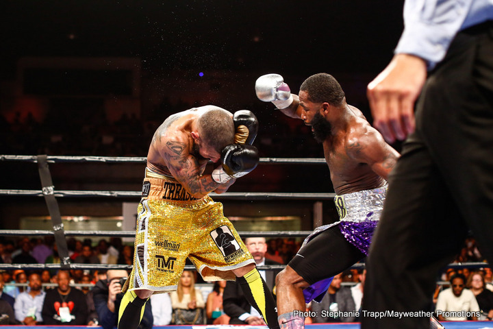 Broner beats Theophane, then calls out Mayweather