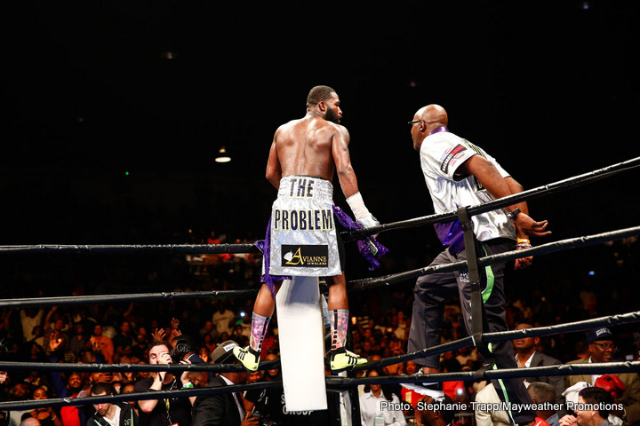 Broner beats Theophane, then calls out Mayweather