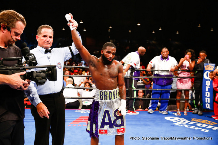 Broner beats Theophane, then calls out Mayweather