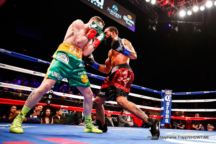 Russell stops Hyland; Pedraza decisions Smith