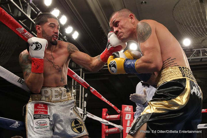 Bryant "Peewee" Cruz wins on Broadway Boxing