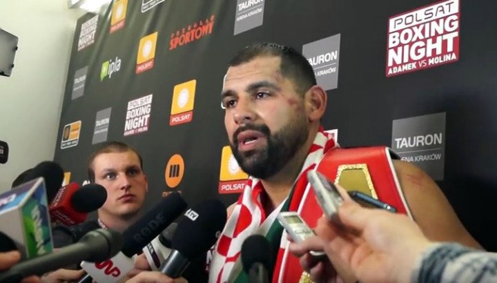 Eric Molina wants to make history as first Mexican heavyweight champ - how about a return fight with fellow Mexican/American Chris Arreola first?