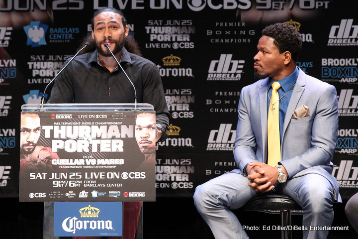 Keith Thurman talks Shawn Porter fight