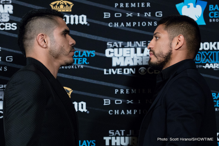 Jesus Cuellar, Abner Mares L.A. Media Roundtable Quotes & Photos