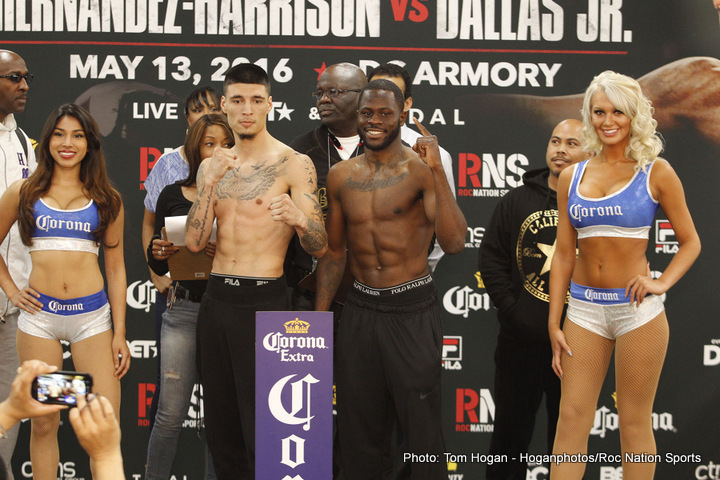 Dusty Hernandez-Harrison vs Mike Dallas Weigh-In Results