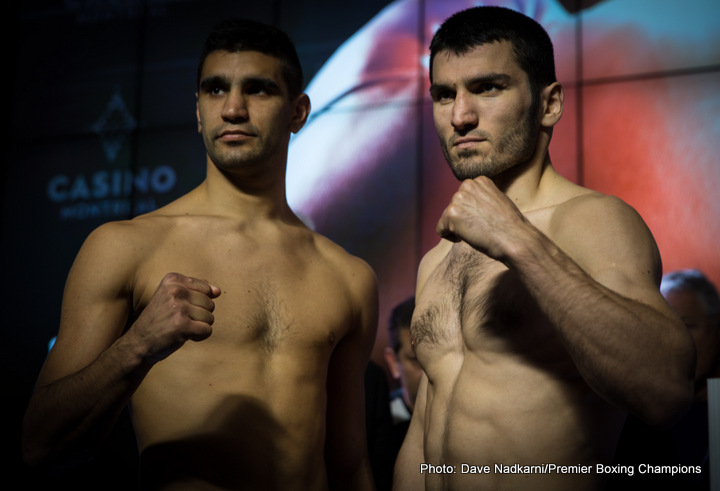 Photos: Artur Beterbiev 174.2 vs. Ezequiel Osvaldo Maderna 177.2