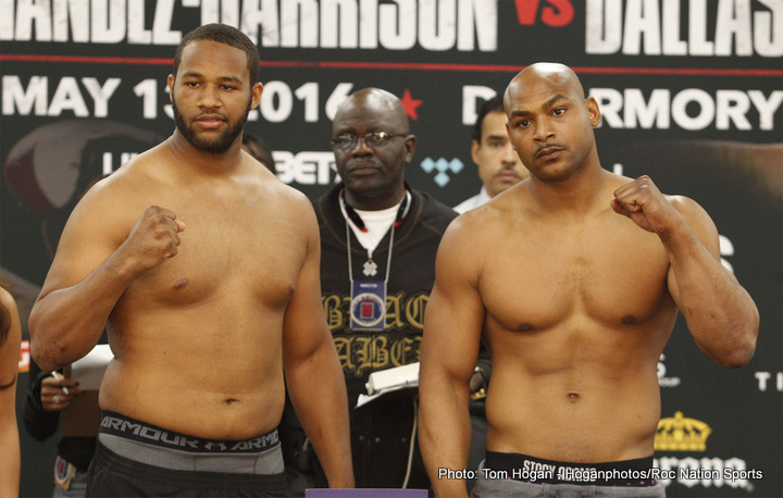 Boxing photo: Dusty Hernandez-Harrison image Dusty Hernandez-Harrison vs Mike Dallas Weigh-In Results