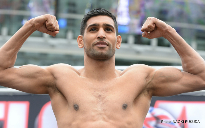 RESULTS: Amir Khan Stops A Game But Over-Matched Billy Dib In The Fourth-Round
