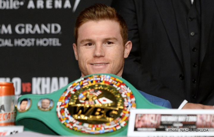 Alvarez vs. Khan Odds and Ends...Canelo is a huge favorite in the Fight!