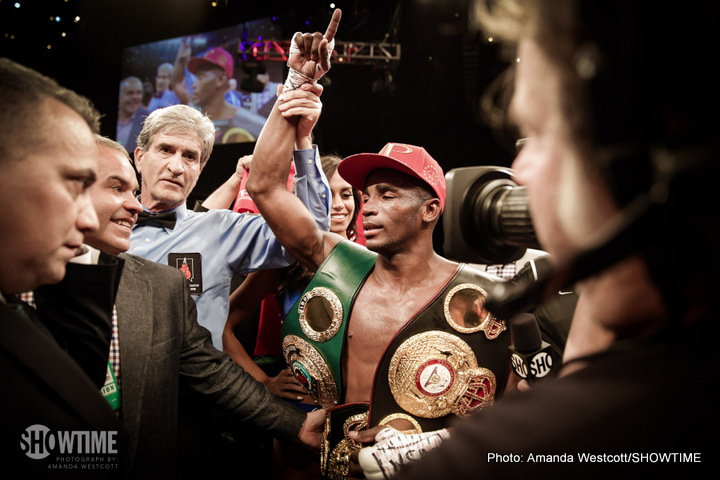 Huge Photo Gallery: Lara Retains Title; Charlo Twins Make Boxing History