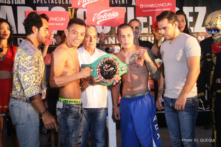 Weigh-In: Cristian Mijares 125.65 vs. Andres Gutierrez 130