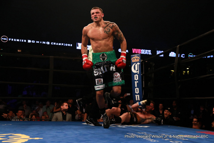 Joe Smith Jr vs Sullivan Barrera on July 15