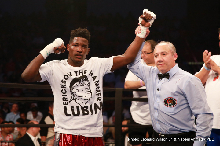 Erickson Lubin vs. Ivan Montero added to Wilder-Arreola card