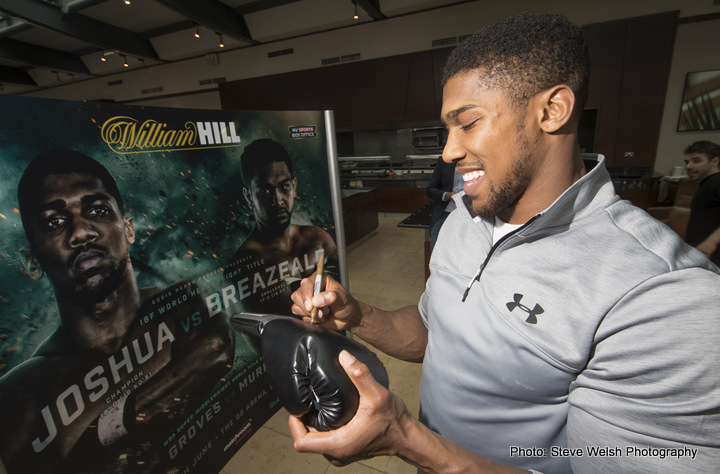 Anthony Joshua expecting a good fight between Wilder and Arreola
