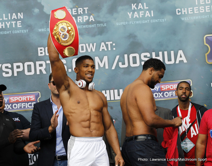 George Foreman big on Anthony Joshua, says he will reign for ten years if he can get past Klitschko