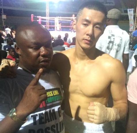 Korean boxer Lee Kyu Suk makes waves in Ghana